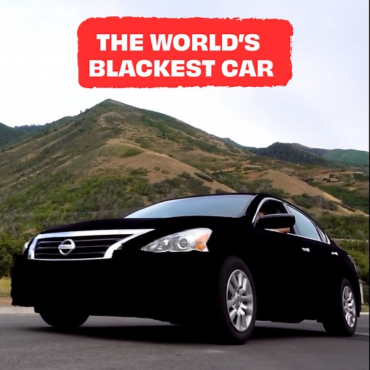 The World's Blackest Car | The Action Lab