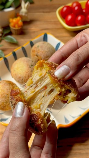 Protein Loaded Crispy Cheese Balls 🫶😍