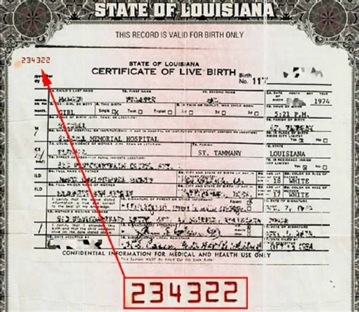 *Copied from a friend* DID YOU KNOW?? THE BIRTH CERTIFICATE...