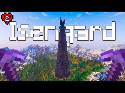 I built Isengard in HARDCORE Minecraft Ep. 2