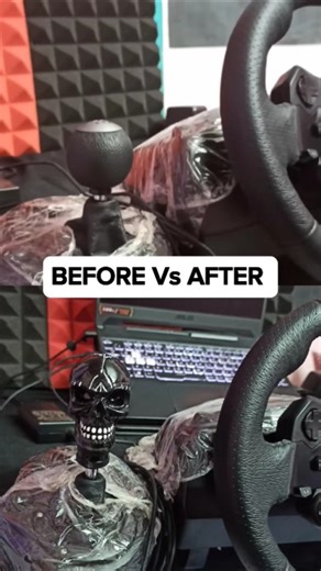 Logitech Shifter knob Mod #shorts