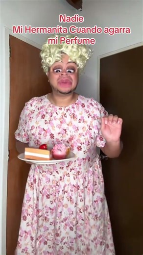 My little sister used up all my expensive perfume!