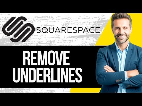 How to Remove Underlines from Links in Squarespace