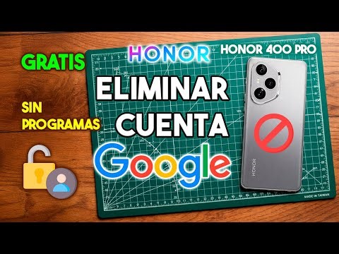 Remove Google Account on HONOR 400 PRO (Free ✅😎)