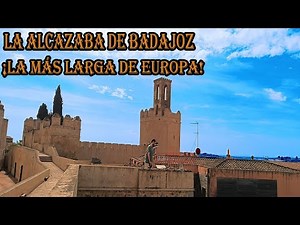 The Alcazaba of Badajoz. The longest in Europe!