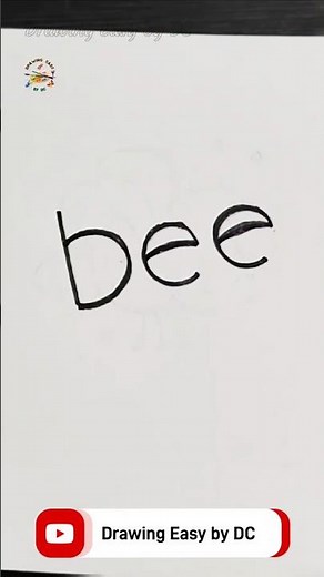 Bee Drawing Easy | Madhumakkhi Ki Drawing Kaise Banaye | honey bee drawing | Simple drawing #shorts