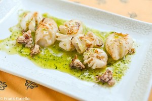 Calamaretti alla piastra (Griddled Baby Squid)