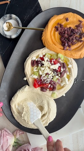 1M views · 6.1K reactions | Hummus Board #charcuterieboard #hummus #easyrecipe #fooddolls | Food Dolls | Facebook