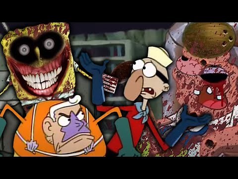 SCARIEST SPONGEBOB ANIMATION PARODY SLENDYBOB IS GOING TOO FAR! SCARY Youtube Poop HORROR Reaction