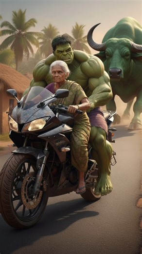 R15 bike/ Hulk ka Jungle Buffalo Adventure | R15 Bike Ke Liye Bufflo Bech Raha Hai 😂”