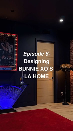 day 6 of designing Bunnie XO’s LA house 🖤 last time we checked in on the paint situation, we were 6 days in with ONE room done 😭 somehow they pulled it off and now the entire house is basically painted, which means we can FINALLY start getting into all the fun stuff. but first… counting approximately 500 outlets, smoke detectors, and figuring out all the random little details nobody tells you about being an interior designer lol the two-week install chaos officially begins 🫡 #BunnieXO #Curate