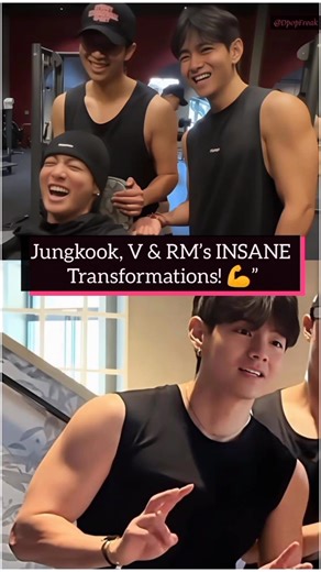 Jungkook, V & RM in New Gym Vlog Shock Fans| BTS Workout Video”