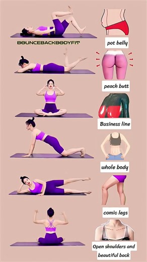 6 Moves, Full Body! Do This Daily 💪 #FullBodyWorkout #HomeWorkout