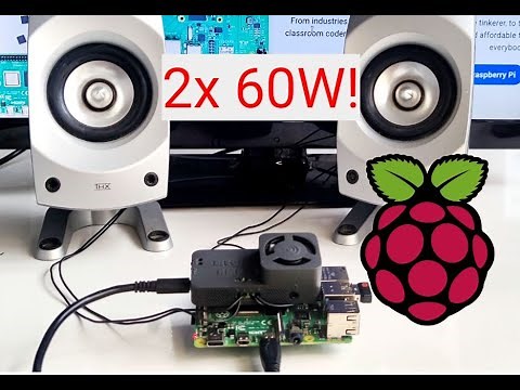 MEGA AMP audio amplifier for Raspberry PI by RASPIAUDIO