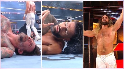 Roman Reigns vs. CM Punk vs. Seth Rollins: Heartbreaking WrestleMania drama ends with multi-time WWE champion victorious after shocking betrayal