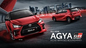New Toyota Agya Debuts In Indonesia As A Rebadged Daihatsu With A GR Sport Trim | Carscoops