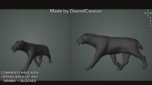 Smilodon Fatalis Trot: Epic Action in Age of Cenozoic