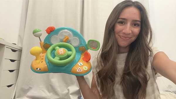 Watch REVIEW-Bright Starts Lights and Colors Driver Toy on Amazon Live