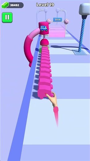 Lollipop Stack Run gameplay 😍👏✅ #viral #games #gameplay #gaming #trending
