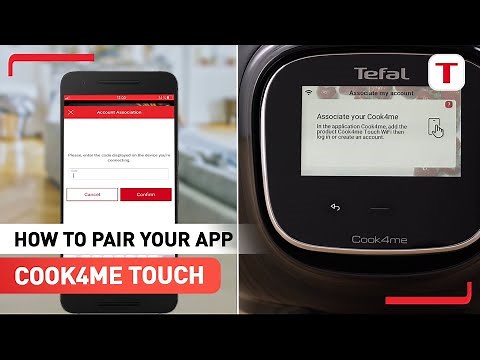 How to pair the app to your Cook4me touch | Cook4me touch Smart Multicooker and Pressure Cooker