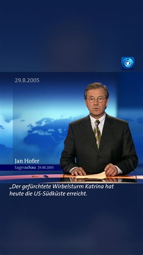 Hurrikan „Katrina“ gilt als der folgenschwerste Sturm, den die USA je erlebt haben. Am 29. August 2005 traf der Wirbelsturm die Südostküste. | tagesschau