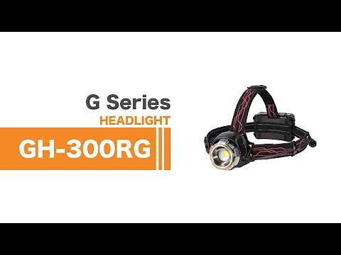GENTOS GH-300RG点灯パターン