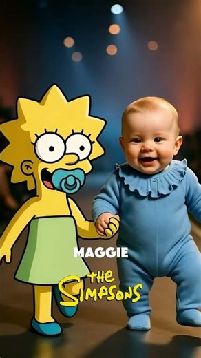 The Simpsons in Real Life – Cartoon vs Human Twins! 👯 #shorts #thesimpsons #fyp #trending #homer