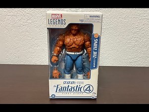 The Thing Figure Unboxing Marvel Legends