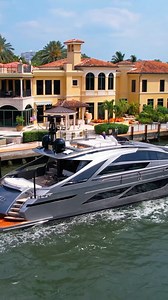 Pershing Yachts 9X cruising through the intracoastal waterway down in South Florida 🙌 Via @yachtinghubmiami #yachtingnetwork #pershingyachts #yachting #nauticalnetwork | Yachting Network