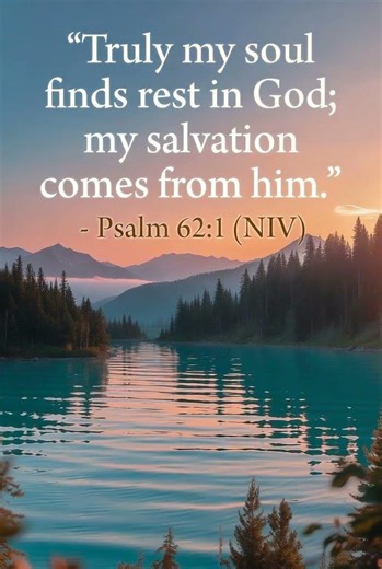 🙏 My Soul Finds Rest in God | Psalm 62:1