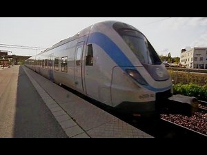 Sweden, train, bus, 2X elevator, escalator ride from Huddinge to Stockholm södra and walking around