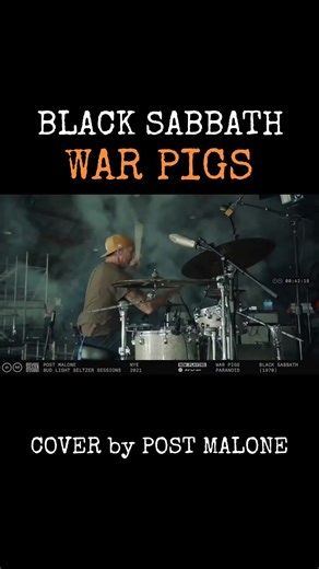 Black Sabbath - War Pigs (Cover by @Post Malone ) #blacksabbath #heavymetal #rockcover #metalcover #metalcoverscommunity