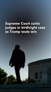 A sharply divided US Supreme Court limited the power of judges to block government policies nationwide but left unresolved a fight over President Donald Trump’s restrictions on automatic birthright citizenship. | Bloomberg Law