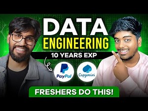 Reality of Data related jobs for Freshers - Sharing his 10yrs Experience 🤯@ Data Engineering Gautham