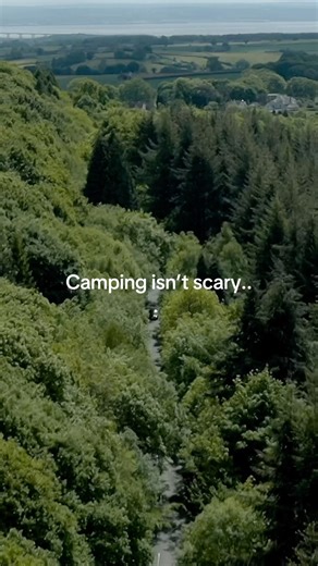 Camping isn’t scary 🤔