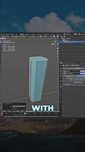 How to twist object in blender? #3d #blender #trending