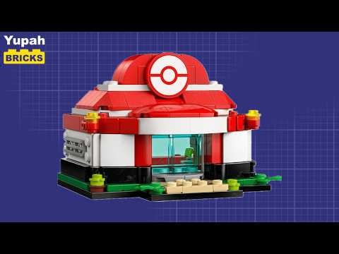 LEGO Mini Pokémon Center (Speed Build)