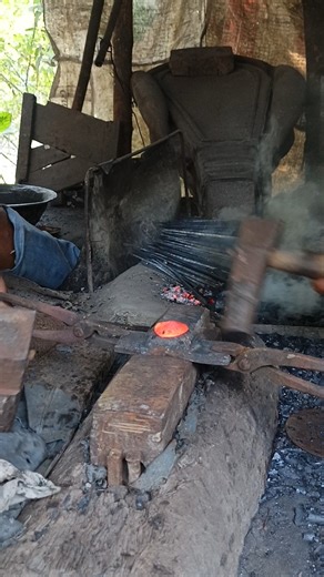 Old Tools Melted Into a New Peraak Complete Forging Tutorial#hardwor#foryou #blacksmith