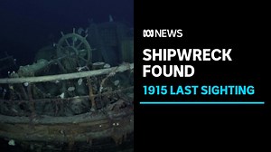 The wreck of Sir Ernest Shackleton's ship, the Endurance, has been found in waters off Antarctica after sinking a century ago. 'Endurance' has not been seen since it was crushed by ice in 1915. It has been found by an expedition team at a depth of 3,000 metres. | ABC News