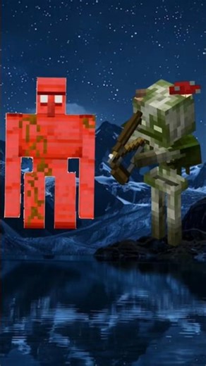 blood golem vs all minecraft entity ||#minecraft #bloodgolem #shorts
