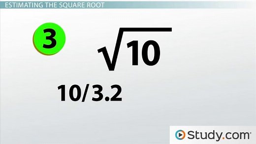 Estimating Square Roots | Overview & Examples