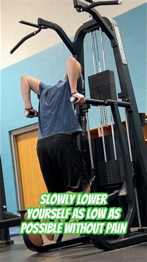 Assisted Dip Machine Tutorial in 30 Seconds