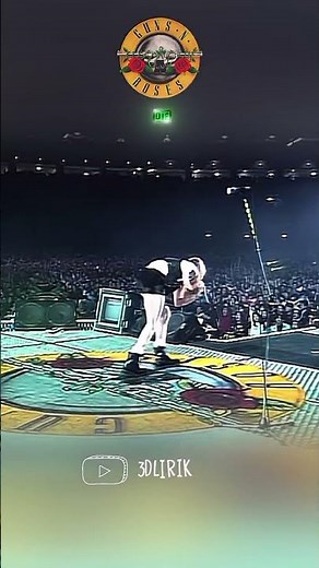 🔫 GUNS N' ROSES🌹- LIVE AND LET DIE (TOKYO 1992) #gunsnroses #lyrics #rock #music #concert