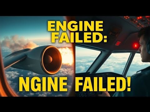 This Is What REALLY Happens If a Jet Engine Fails at 30,000 Feet…