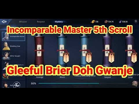 Incomparable Master 5th Scroll | MIR4