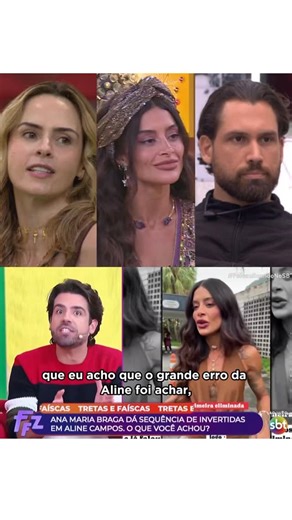 Matheus Baldi | Análise! Com Aline Campos sendo a primeira eliminada do BBB 26, na última terça-feira, dia 20, os apresentadores do Fofocalizando... | Instagram