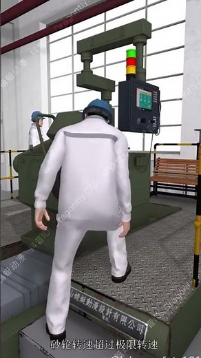 Handling Hazards: Incidents When Working with Machinery- P2|Process Animation| 2023