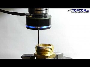DIG3D.LP.M CNC low profile digitizing touch probe with magnetic connector - short presentation