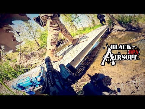Airsoft Gameplay | Search and Destroy the Bridge