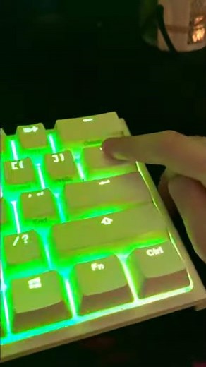 How to “cough cough” click the backslash key/ #shorts